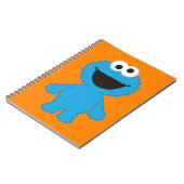 Cookie Monster Wool Style Notizblock (Linke Seite)
