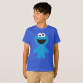 Cookie Monster Wool Style T-Shirt (Vorne ganz)