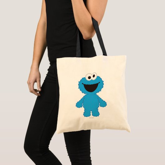 Cookie Monster Wool Style Tragetasche (Vorderseite (Produkt))