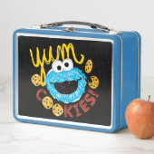 Cookie Monster Yum Metall Brotdose (Beispiel)