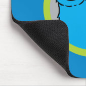 Cookie-Monsterbild Mousepad (Ecke)