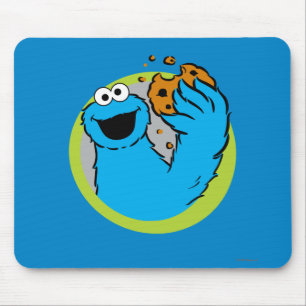 Cookie-Monsterbild Mousepad