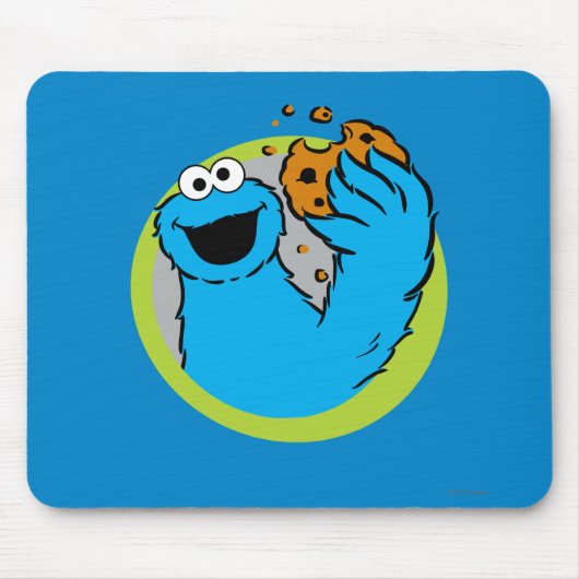Cookie-Monsterbild Mousepad (Vorne)