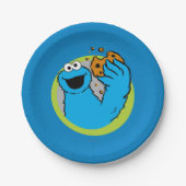 Cookie-Monsterbild Pappteller (Vorderseite)