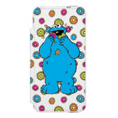 Cookie MonsterDonut Destroyer Incipio iPhone Geldbeutel-Hülle (Folio Vorderseite)