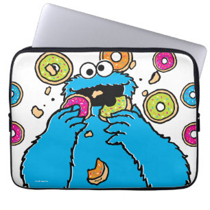 Cookie MonsterDonut Destroyer Laptopschutzhülle