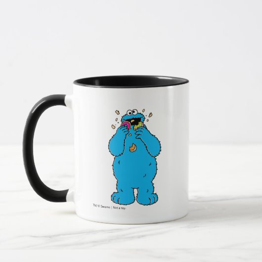 Cookie MonsterDonut Destroyer Tasse (Links)