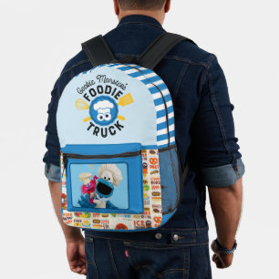 Cookie Monsters Feinschmecker LKW Friends Bedruckter Rucksack
