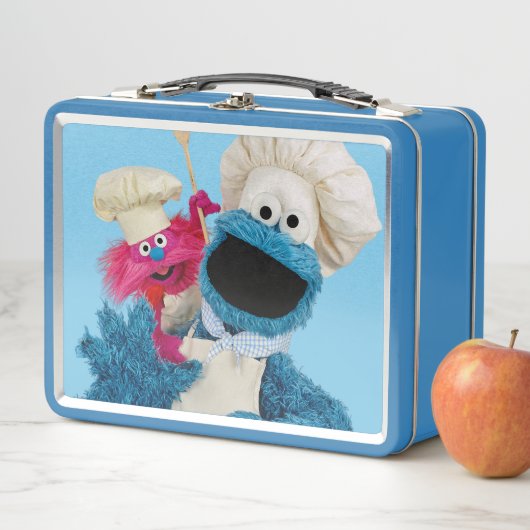 Cookie Monsters Feinschmecker LKW Friends Metall Brotdose (Beispiel)