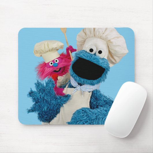 Cookie Monsters Feinschmecker LKW Friends Mousepad (Mit Mouse)