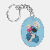 Cookie Monsters Feinschmecker LKW Friends Schlüsselanhänger (Vorderseite links)