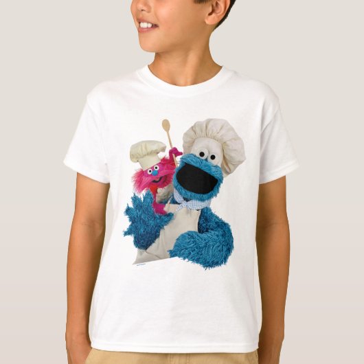 Cookie Monsters Feinschmecker LKW Friends T-Shirt (Vorderseite)