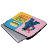 Cookie Monster's Feinschmecker Truck | Gonger Make Laptopschutzhülle (Vorne Knopf)