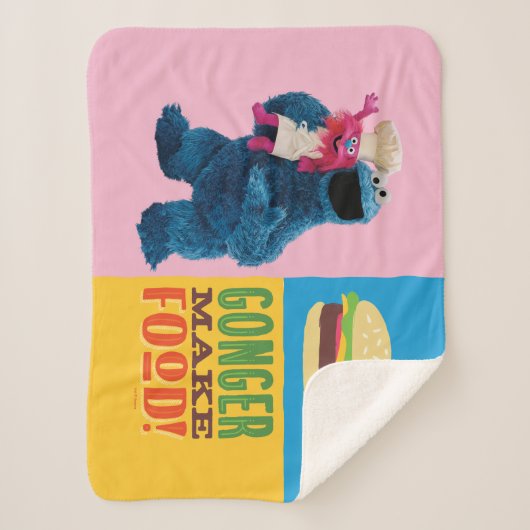 Cookie Monster's Feinschmecker Truck | Gonger Make Sherpadecke (Vorderseite)