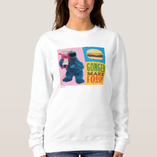 Cookie Monster's Feinschmecker Truck   Gonger Make Sweatshirt