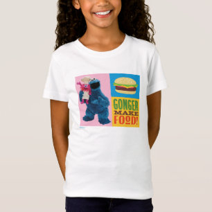 Cookie Monster's Feinschmecker Truck   Gonger Make T-Shirt