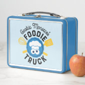Cookie Monster's Feinschmecker Truck Logo Metall Brotdose (Beispiel)