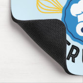 Cookie Monster's Feinschmecker Truck Logo Mousepad (Ecke)