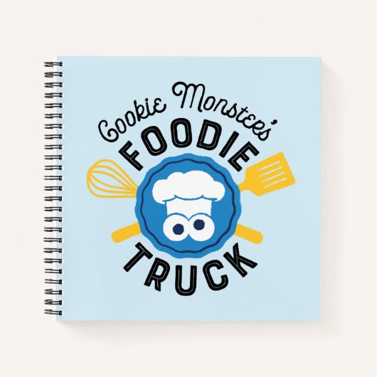 Cookie Monster's Feinschmecker Truck Logo Notizblock (Vorderseite)