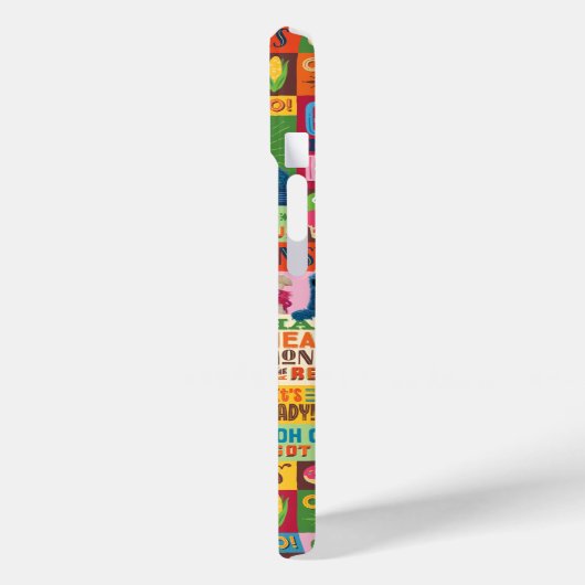 Cookie Monster's Feinschmecker Truck Muster Case-Mate iPhone Hülle (Rückseite / Links)