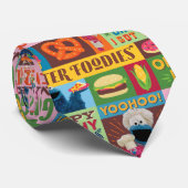 Cookie Monster's Feinschmecker Truck Muster Krawatte (Gerollt)