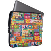 Cookie Monster's Feinschmecker Truck Muster Laptopschutzhülle (Vorne Rechts)