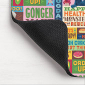 Cookie Monster's Feinschmecker Truck Muster Mousepad (Ecke)