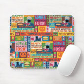 Cookie Monster's Feinschmecker Truck Muster Mousepad (Mit Mouse)