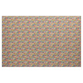 Cookie Monsters Feinschmecker Truck Muster Stoff (Fat Quarter (45,7 x 55,9 cm))