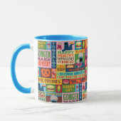 Cookie Monster's Feinschmecker Truck Muster Tasse (Links)