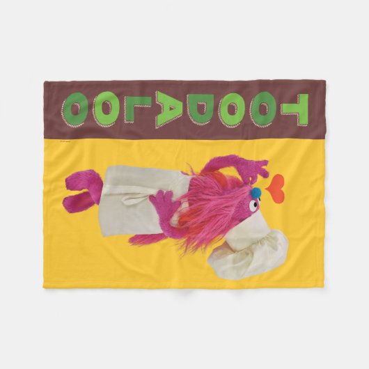 Cookie Monster's Feinschmecker Truck | Toodaloo Fleecedecke (Vorderseite (Horizontal))