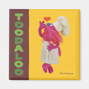 Cookie Monster's Feinschmecker Truck   Toodaloo Magnet