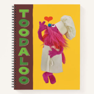 Cookie Monster's Feinschmecker Truck Toodaloo Notizblock