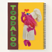 Cookie Monster's Feinschmecker Truck | Toodaloo Notizblock (Rückseite)