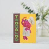 Cookie Monster's Feinschmecker Truck | Toodaloo Postkarte (Stehend Vorderseite)