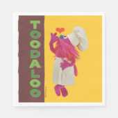 Cookie Monster's Feinschmecker Truck | Toodaloo Serviette (Vorderseite)