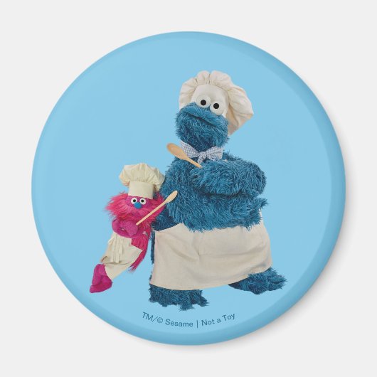 Cookie Monster's Food Truck Partners Magnet (Vorne)