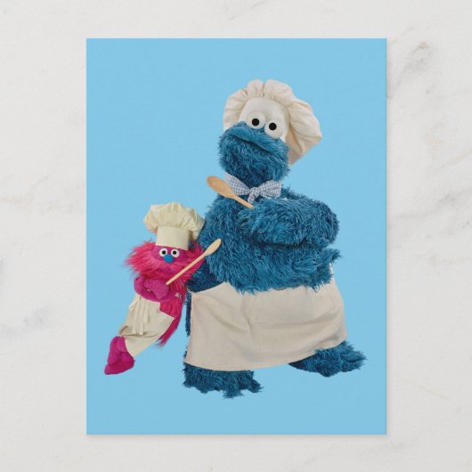 Cookie Monster's Food Truck Partners Postkarte (Vorderseite)