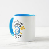 Cookie Monster's Foodie Truck Logo Tasse (Vorderseite Links)