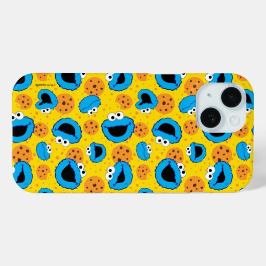 Cookie Monter und Cookies Muster Case-Mate iPhone Hülle (Rückseite (Horizontal))