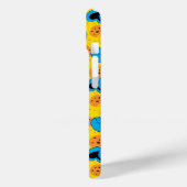 Cookie Monter und Cookies Muster Case-Mate iPhone Hülle (Rückseite / Links)