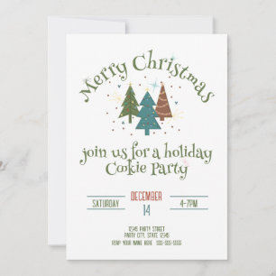 Cookie-Party 5X7 Einladung