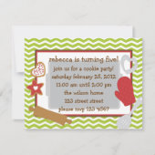 Cookie Party! Einladung (Vorderseite)