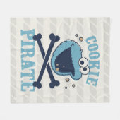 Cookie Pirate 2 Fleecedecke (Vorderseite (Horizontal))