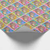 Cookie Pop Art Wrapping Paper Geschenkpapier (Ecke)