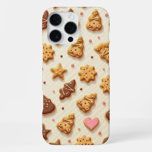 Cookie-Print Phone Case, Apple iPhone 16 Pro Max Hülle (Rückseite)