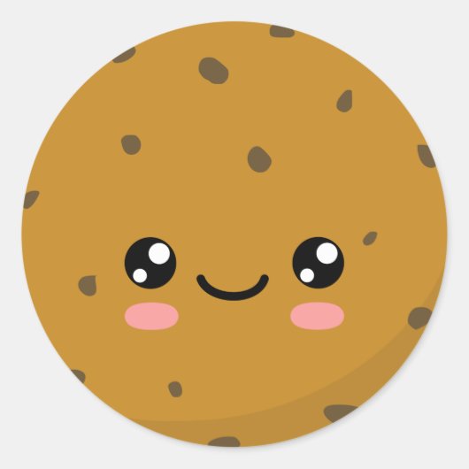 Cookie Runder Aufkleber (Vorderseite)