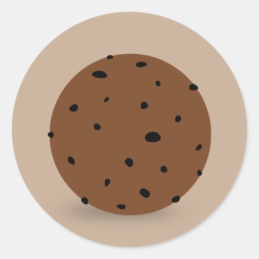 Cookie Runder Aufkleber (Vorderseite)