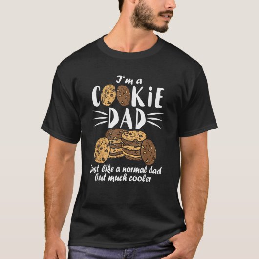 Cookie Scout Funny Cookie Vater Daddy Truppenführe T-Shirt (Vorderseite)