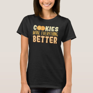 Cookie Sheet Dessert Konditorei Koch Cookies Varia T-Shirt